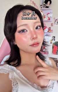 11カ月後（12月）のHANAさん／HANAさん（_hana8787_）提供