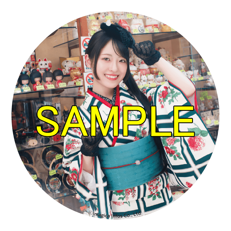 『七瀬つむぎ1st写真集 つむぎ』インフォスクエア限定版特典：缶バッジ3種セット
