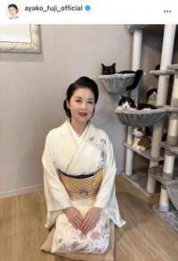 藤あや子インスタグラム(@ayako_fuji_official)より