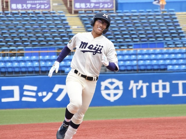 野球 - 5季ぶりに東京六大学を制した明治大学 私生活を見直した末