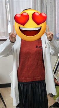 なんと、職場でも着てる！！（ギガデ医ンさん提供）