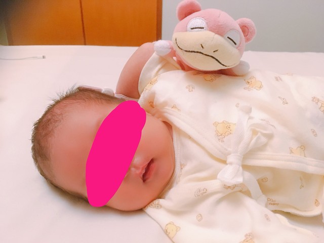生まれた時から娘さんは「ヤドン」と一緒。これからもずっと相棒（ミントさんXより）
