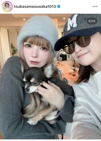 益若つばさインスタグラム＠tsubasamasuwaka1013より