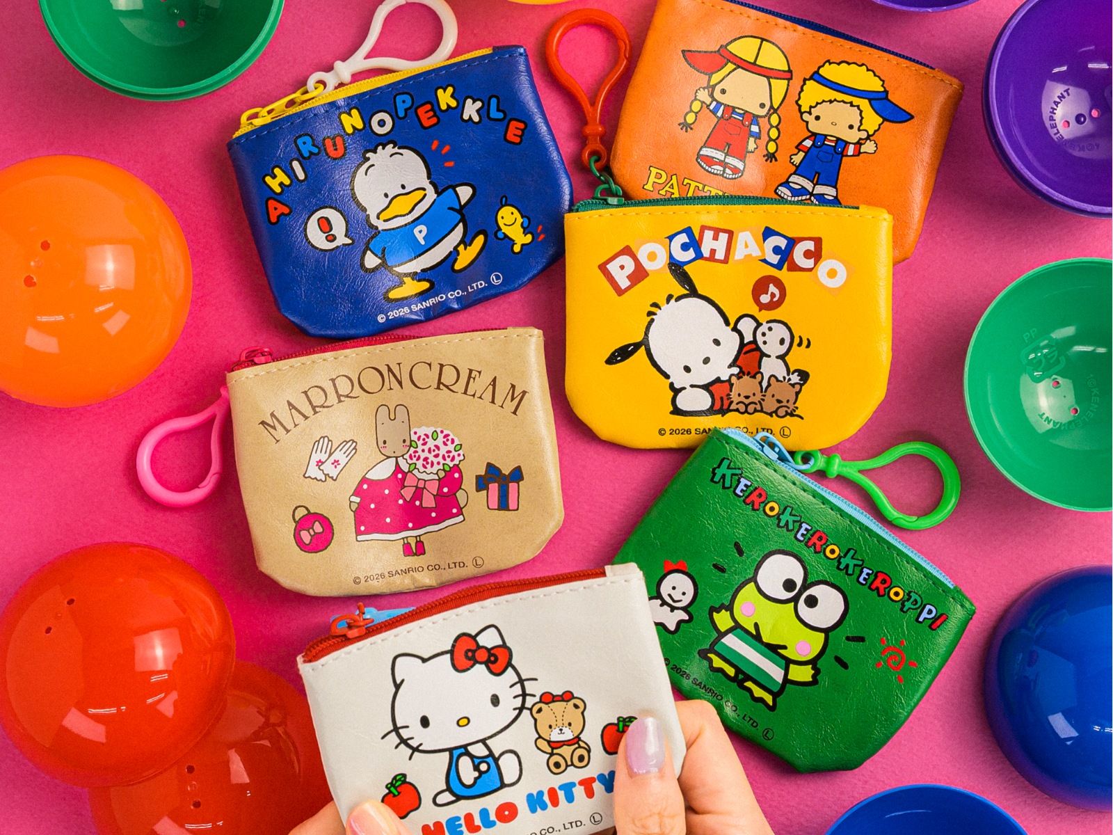 レトロデザインに胸キュン「サンリオキャラクターズ コインケース 第2