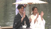 シンガポール人カップルのラッセルさんとナターシャさん