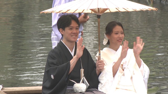 シンガポール人カップルのラッセルさんとナターシャさん