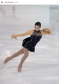 テレビ長崎のアナウンサー清水柚梨恵さん（本人の公式インスタグラムから）