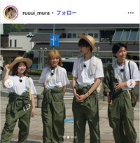 村澤瑠依のインスタグラム@ruuui_muraより