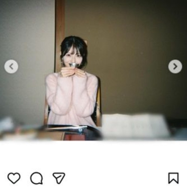 浜辺美波のインスタグラム＠minami_hamabe.officialより