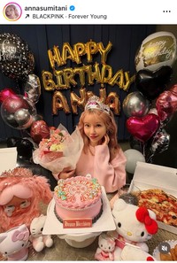 住谷杏奈インスタグラム＠annasumitaniより