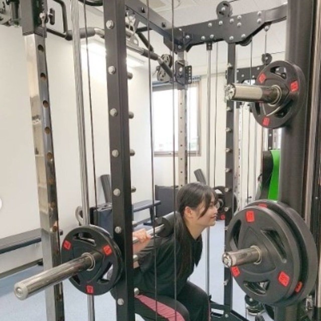 体型維持のためにトレーニングも欠かせない／一条美輝さん（@miki_ichizyo）提供