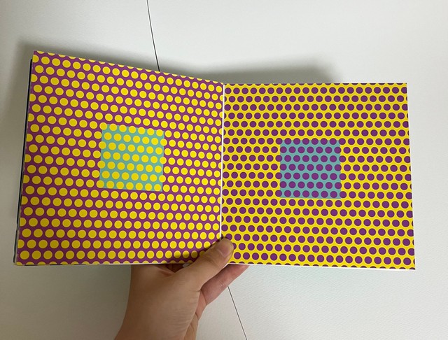 目の錯覚を利用したトリックアート（提供：ぐぐぐさん）