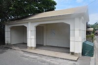 集落にあった退避壕