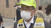 「香西長寿声かけ隊」の佐藤隆男会長