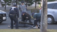 凶悪事件を想定した緊急配備訓練　岡山県警察学校
