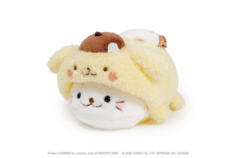 全人類の癒やし」【しろたん×ポムポムプリン】サンリオ王者、夢の初
