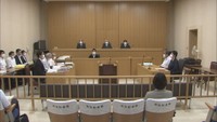 9月3日の法廷（高松高裁）