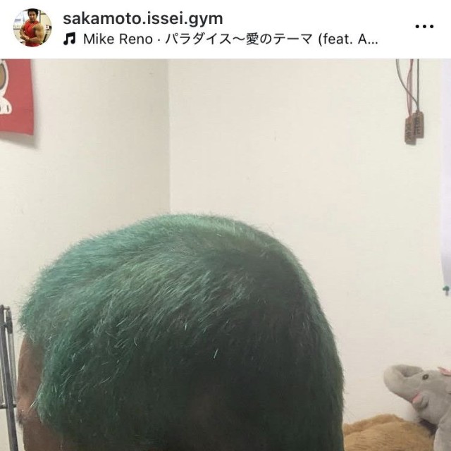 坂本一生インスタグラム＠sakamoto.issei.gymより
