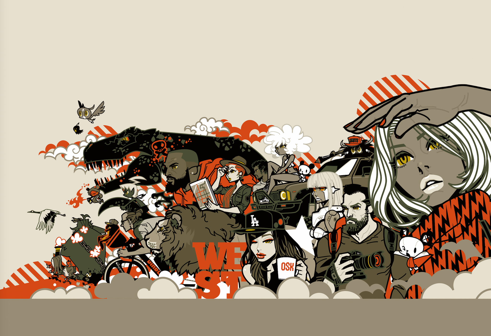 世界的アーティスト・上田バロン氏の20周年記念イベントが開催 作品