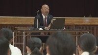 出前授業 高松北中学校(高松市牟礼町牟礼)