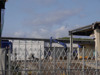 撮影に行った4月27日時点では、だいぶ解体が進んでいるようでした（筆者撮影）