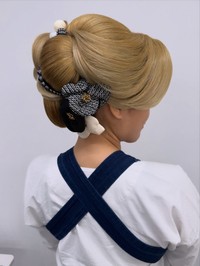 浜松まつりのヘアセット5