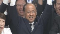 岡山市長選で4回目の当選／大森雅夫さん　5日