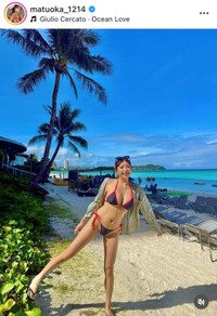 松岡凛インスタグラム(@matuoka_1214)より