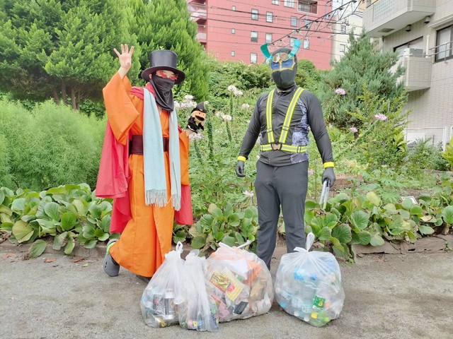 『ありがとう』が原動力（スミレンジャーZさん提供）