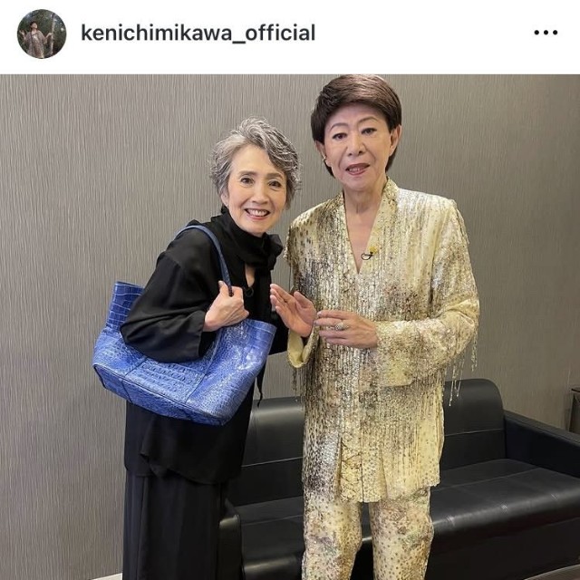 美川憲一インスタグラム＠kenichimikawa_officialより