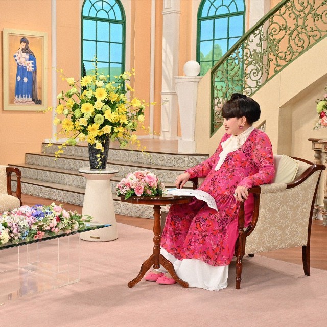 「徹子の部屋」  (右から)黒柳徹子、杉浦太陽＝テレビ朝日提供