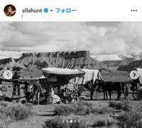 エラ・ハントのインスタグラム@ellahuntより