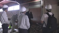 解体工事現場　高松市鶴屋町