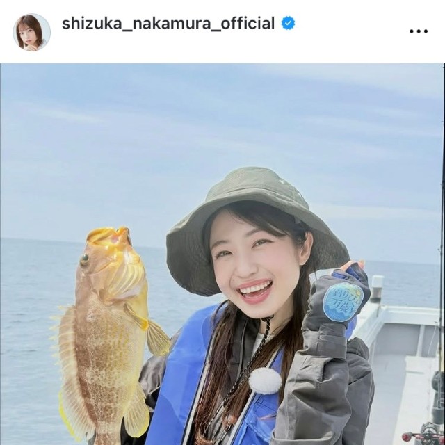 中村静香インスタグラム(@shizuka_nakamura_official)より