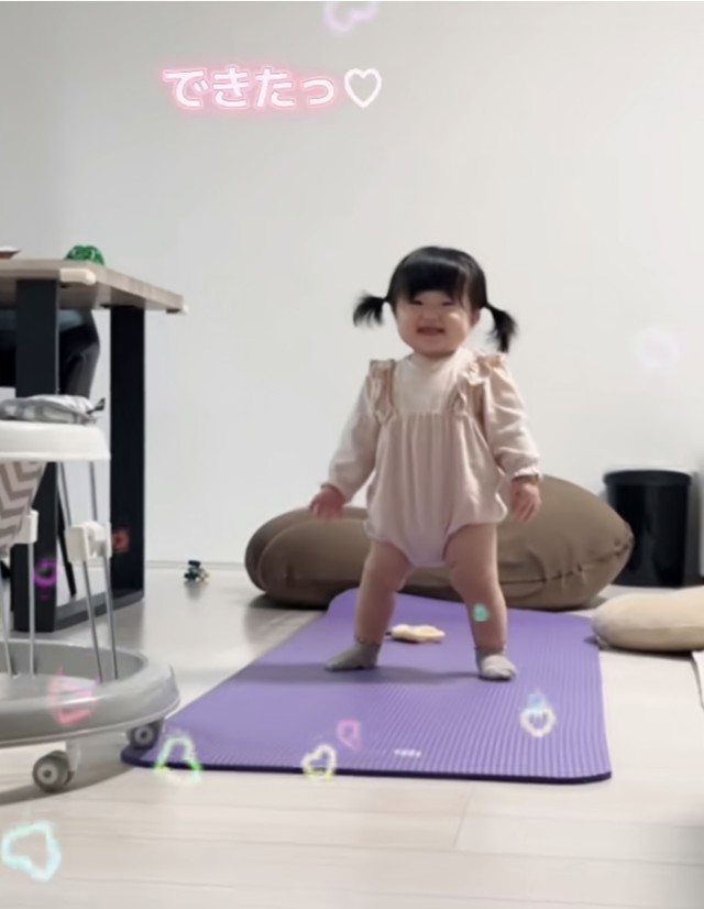 嬉しそうな表情♡（提供：@saki_chan__さん）
