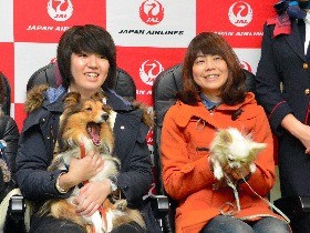 愛犬と一緒に空の旅！　ＪＡＬ、成田から鹿児島へチャーター便