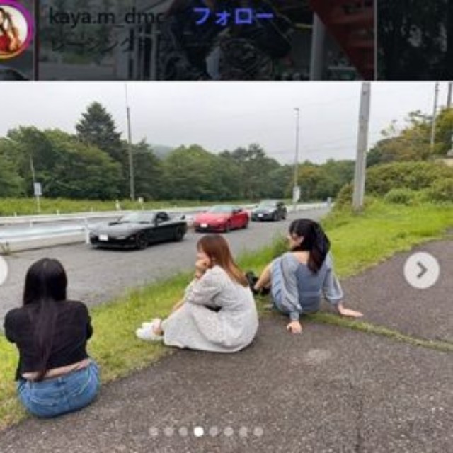 松村佳耶のインスタグラム＠kaya.m_dmcより