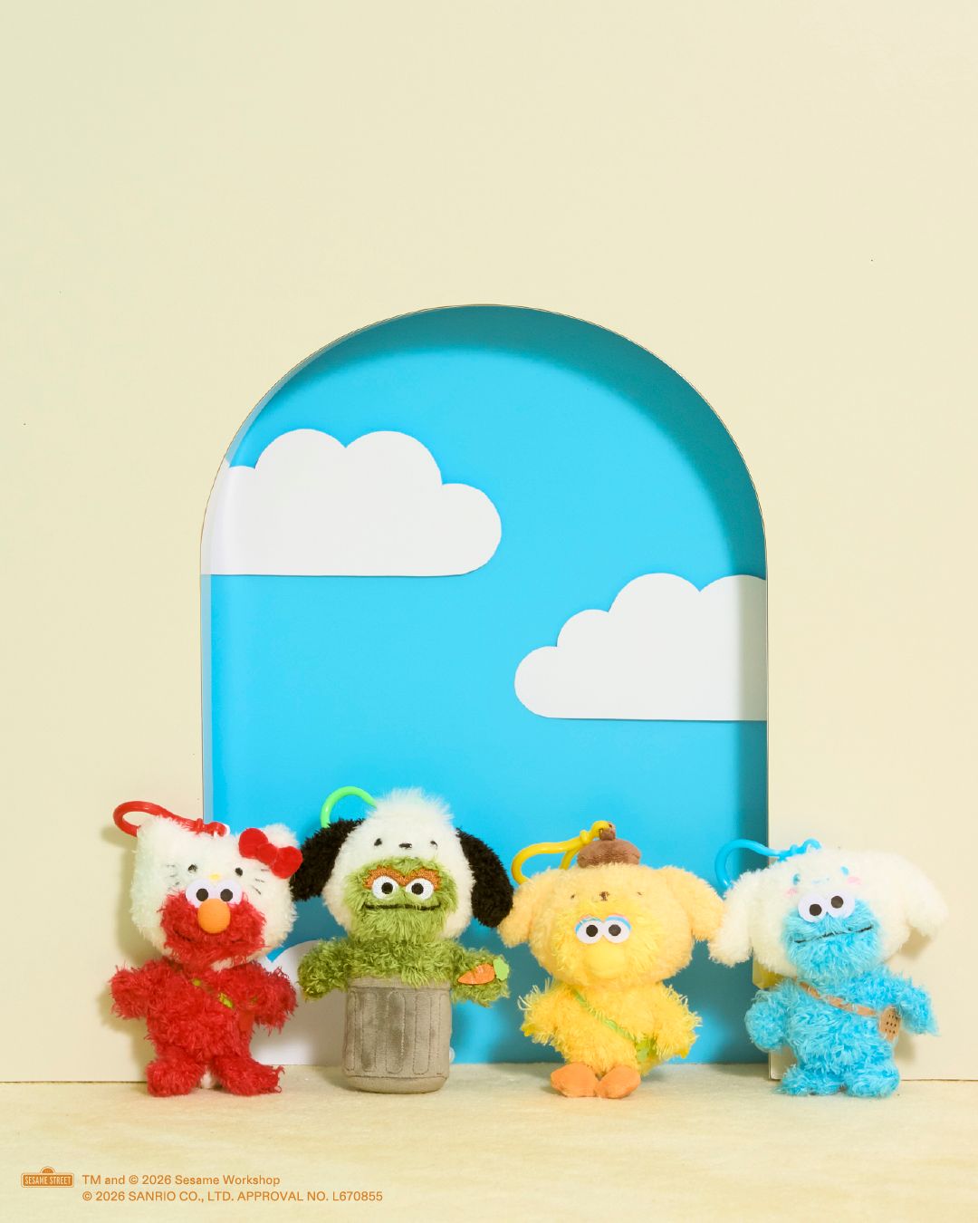 夢のコラボ再び。【セサミ×サンリオ】「第2弾コラボ」が7/2より発売
