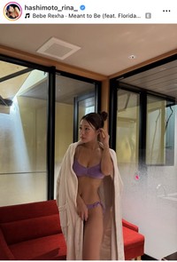 橋本梨菜インスタグラム＠hashimoto_rina_より