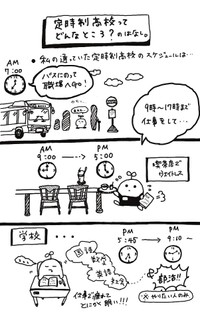 眠気と闘いながらの勉強。教師はさちんぬさんがご飯を食べられない時、奢ってくれたこともあった