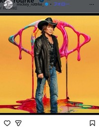 ミッキー・ロークのインスタグラム＠mickey_rourke_より