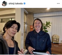 武田真治インスタグラム＠shinji.takedaより