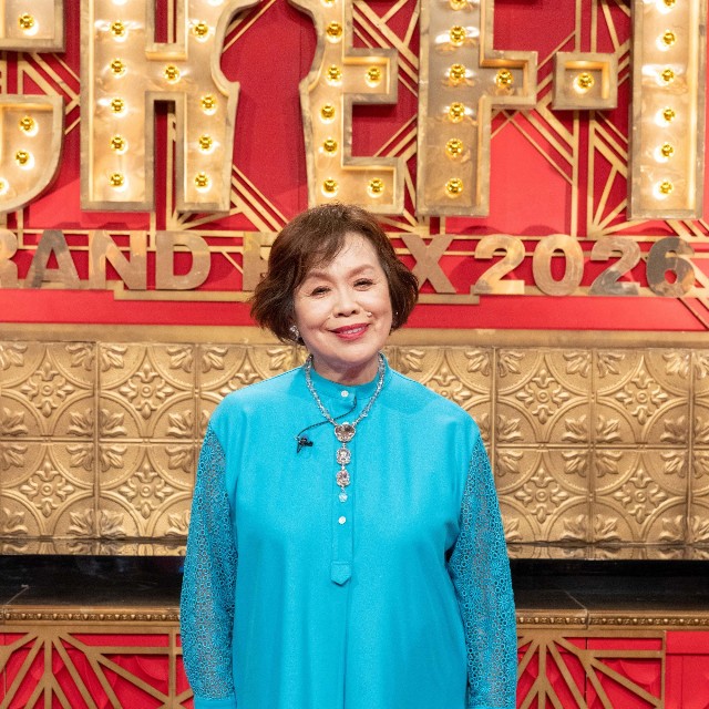 国民代表審査員の上沼恵美子（C)CHEF-1グランプリ2026