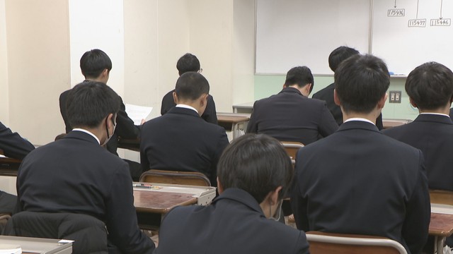 岡山県　私立高校の入学試験　2026年1月