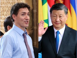 中国の習近平氏、カナダのトルドー氏に立ち話で異例の抗議　動画拡散、いったい何が？