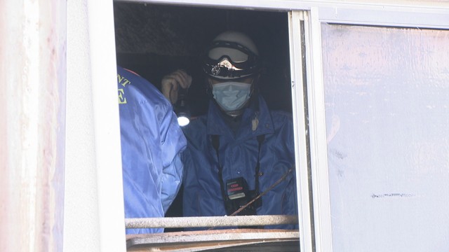 火事があった製麺所兼住宅　坂出市高屋町