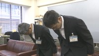 岡山市教委の会見　29日　岡山市役所