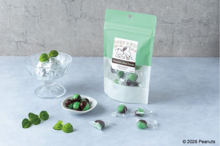 大好きなチョコミントとスヌーピー！」SNOOPY Chocolatが夏の新作を7