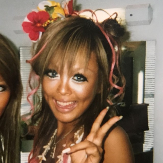 平成ギャル界のカリスマ当時のルミリンゴ（提供写真）