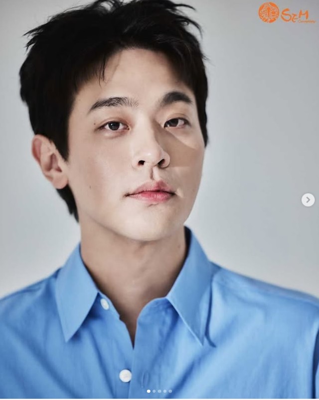 俳優のパク・ジョンミン（出典：韓国・芸能プロダクションの公式インスタグラム＠semcompany_より）